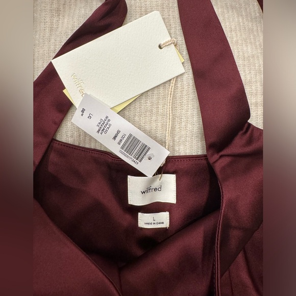 Wilfred - Shine Bustier in spiced burgundy size L - Picture 2 of 4